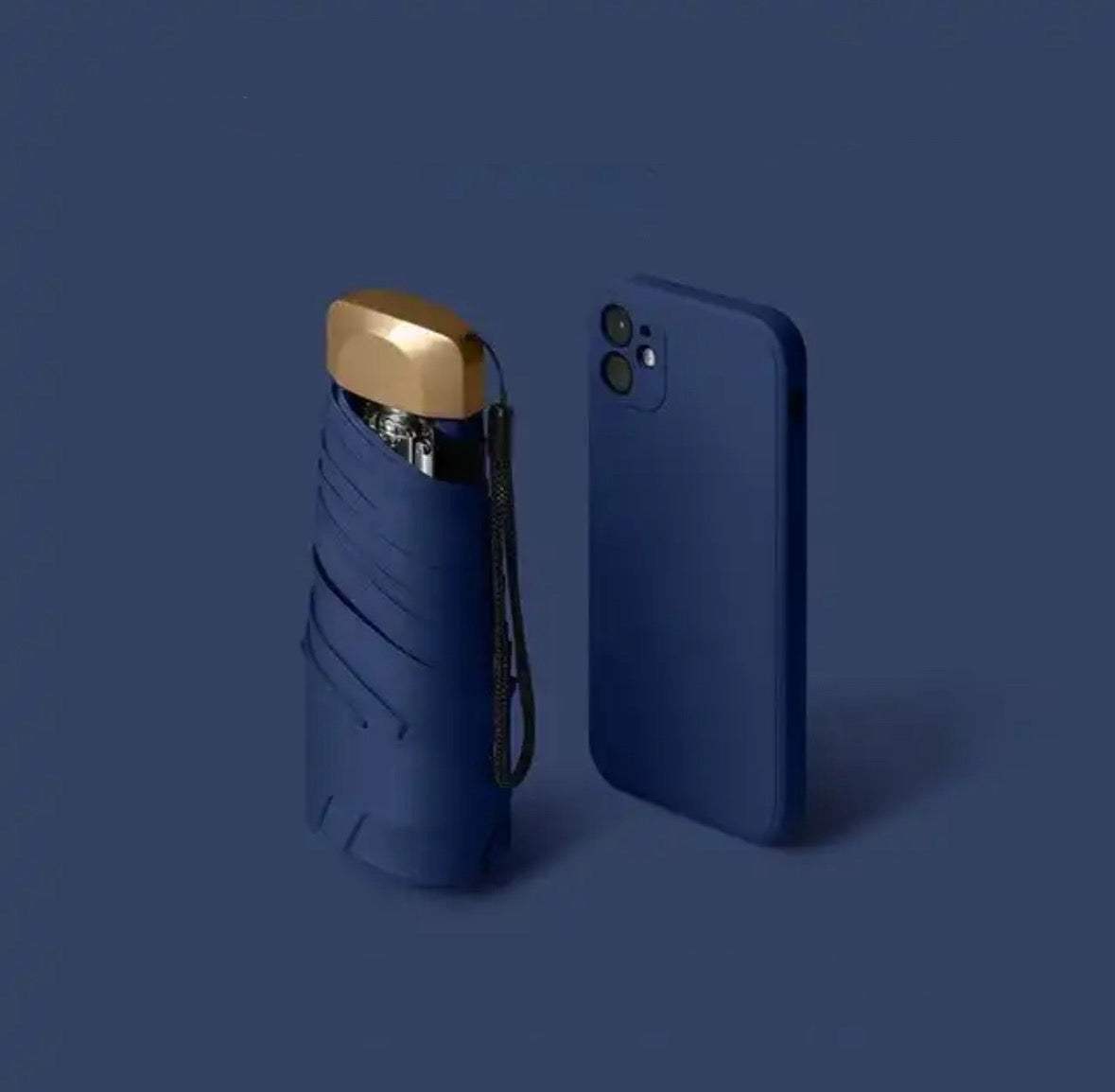 Mini pocket umbrella UV protection compact
