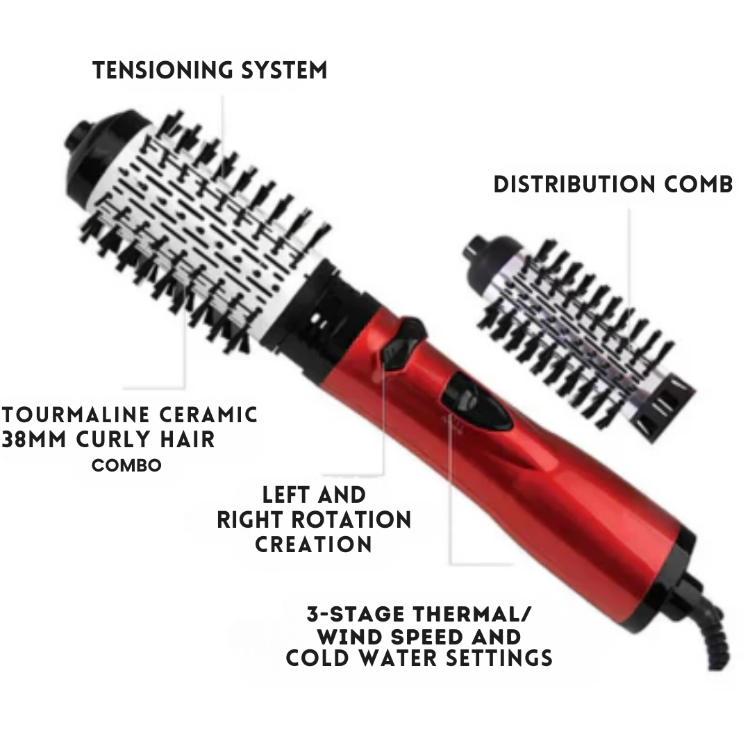 InstaGloss Hair Brush – Styling & Shine