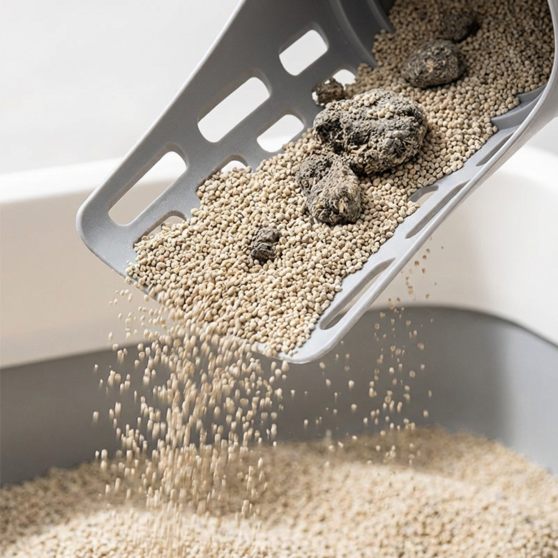 PurePaw Cat Litter Scoop with Collection Container