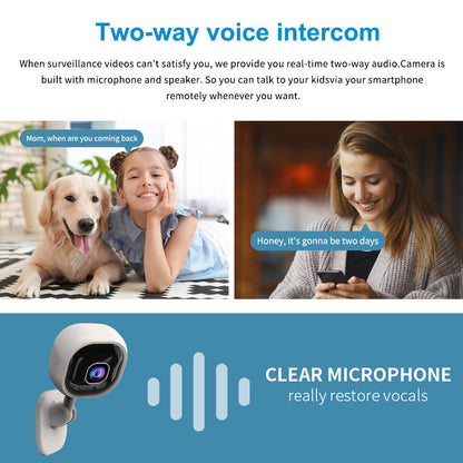 Wireless HD Security Camera with 360° Pan Function