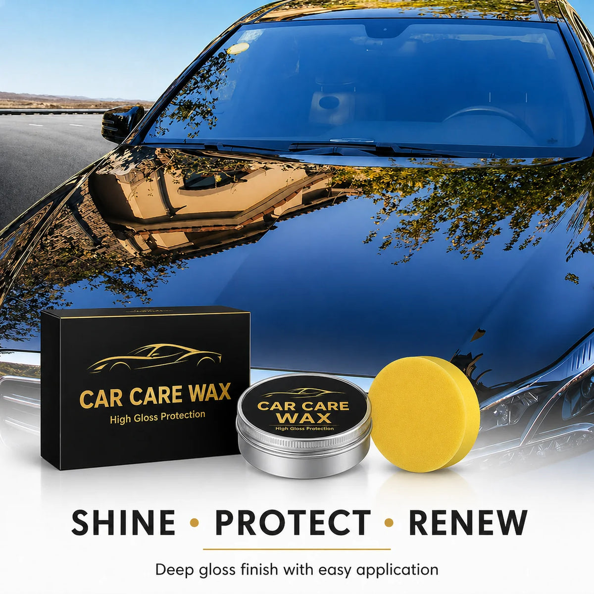 Ceramic Wax for Cars – Paint Protection & High Gloss