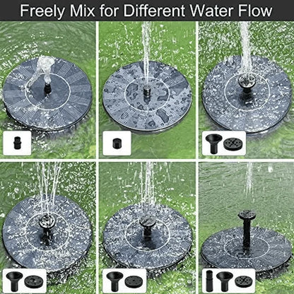 AquaLuxe™ Solar Fountain — Enchant Your Garden with Lively Water Play and Sunny Energy