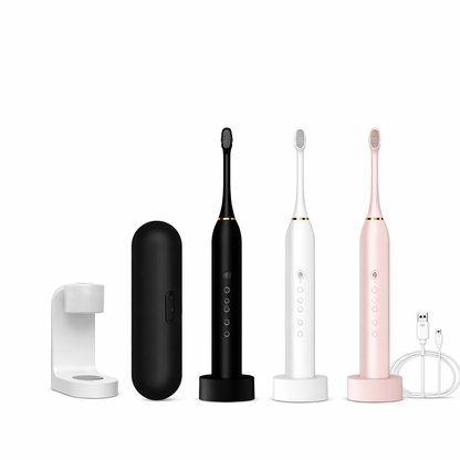 Electric Toothbrush with 6 Cleaning Modes, USB Rechargeable