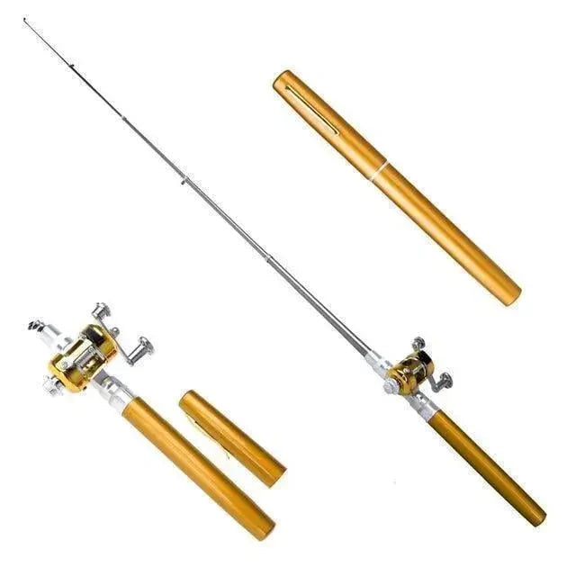 Pocket fishing rod with reel – extendable to 97 cm