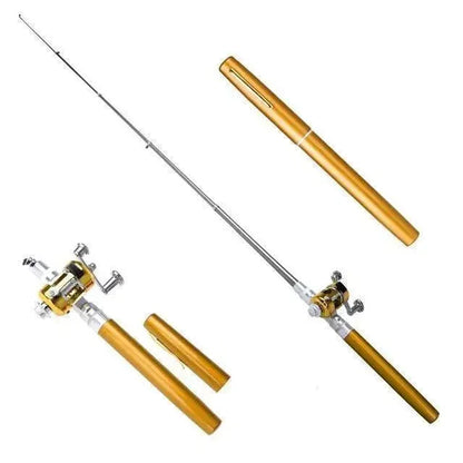 Pocket fishing rod with reel – extendable to 97 cm