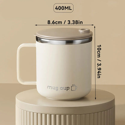 Insulated Stainless Steel Coffee Mug with Lid