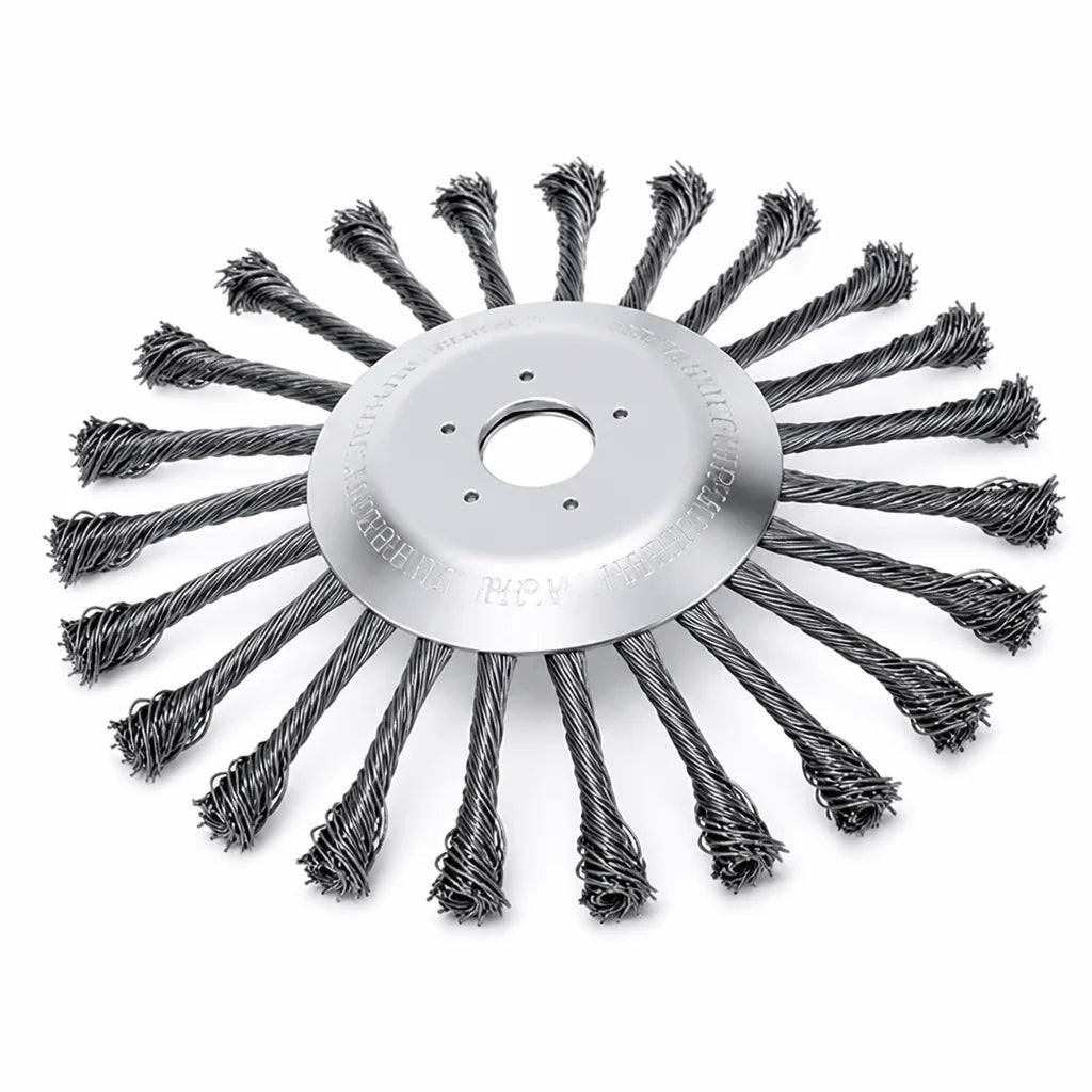 Carbon Steel Wire Brush Trimmer Head (Universal Fit)