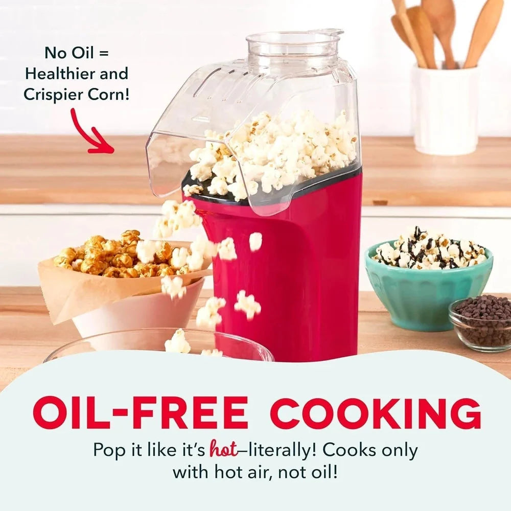 PopNGo™ Hot Air Popcorn Maker Without Oil