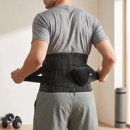 Lumbar Support Belt with Stays