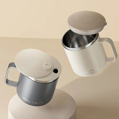 Insulated Stainless Steel Coffee Mug with Lid