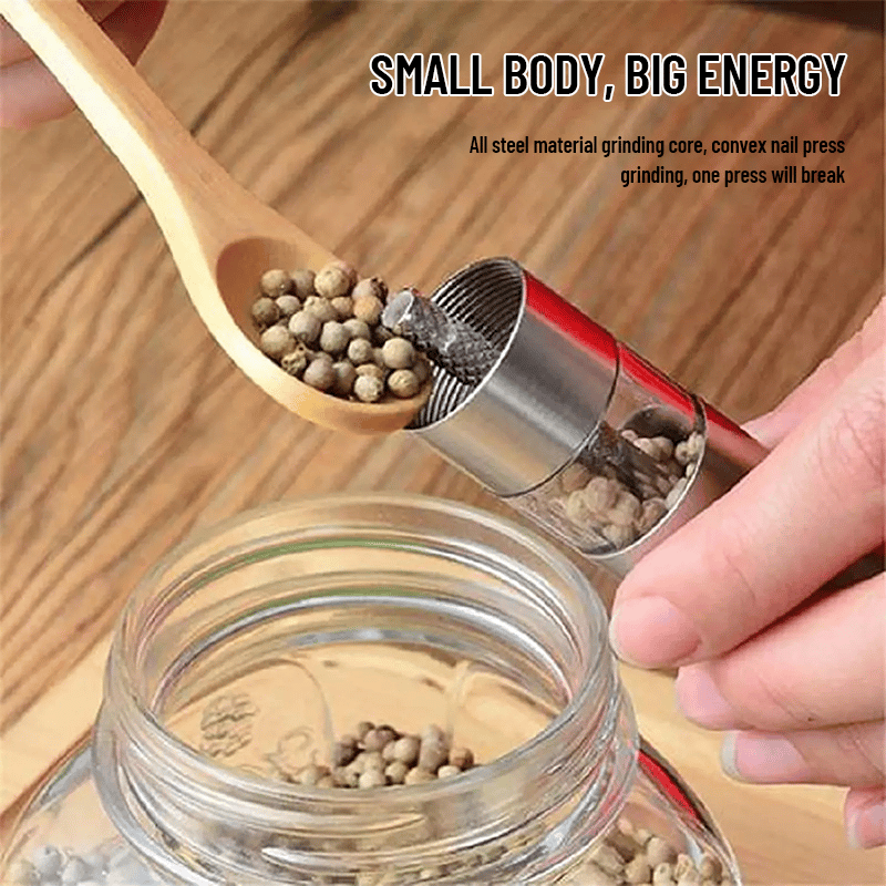 GrindMaster Stainless Steel Salt and Pepper Mill
