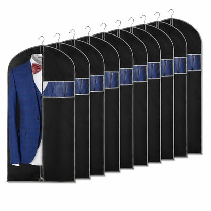 Breathable Clothing Cover Made of Polypropylene (Clear Viewing Window & Lockable Zipper)