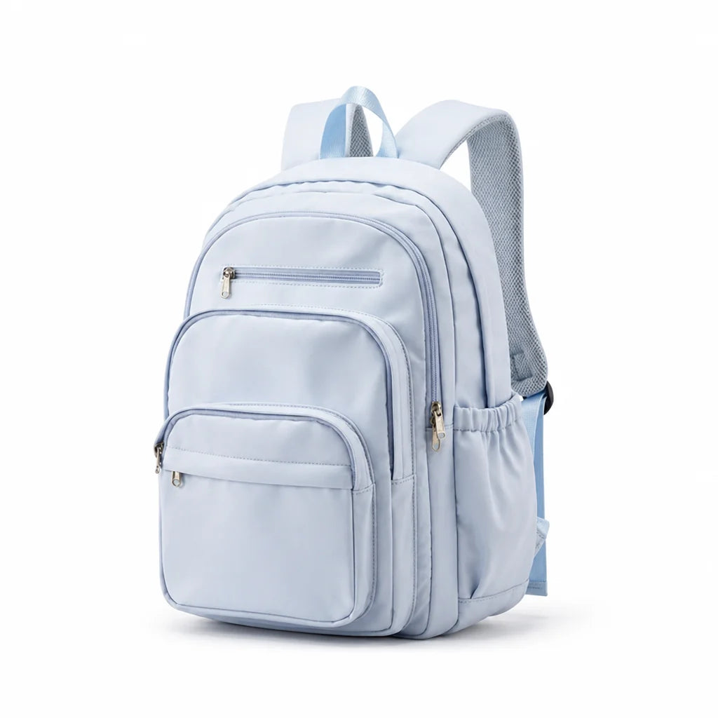 Waterproof nylon backpack with multiple pockets (29L)