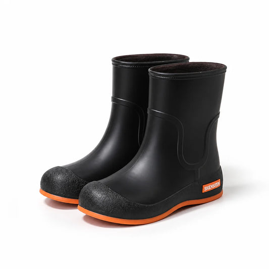 Waterproof Lightweight Non-Slip Rain Boots (Short Ankle)