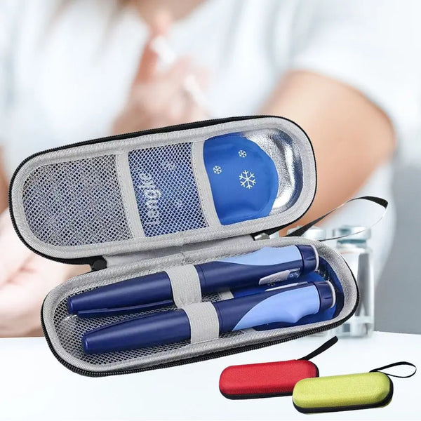 Insulin Cooler Bag Travel Cooler with Gel Pack