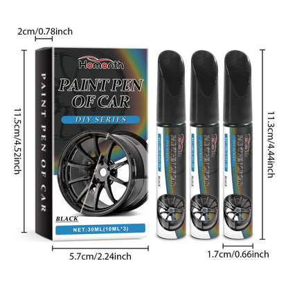 Rim Repair Paint Pen Set Black 30 ml