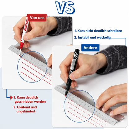 Deep hole punch with long tip – set of 10