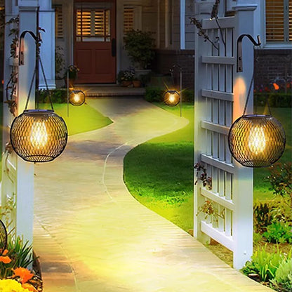 Retro Solar Light I Metal for the Garden