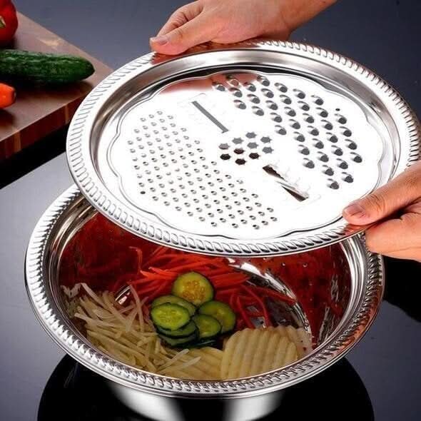 PureCraft Stainless Steel Sieve & Colander Set