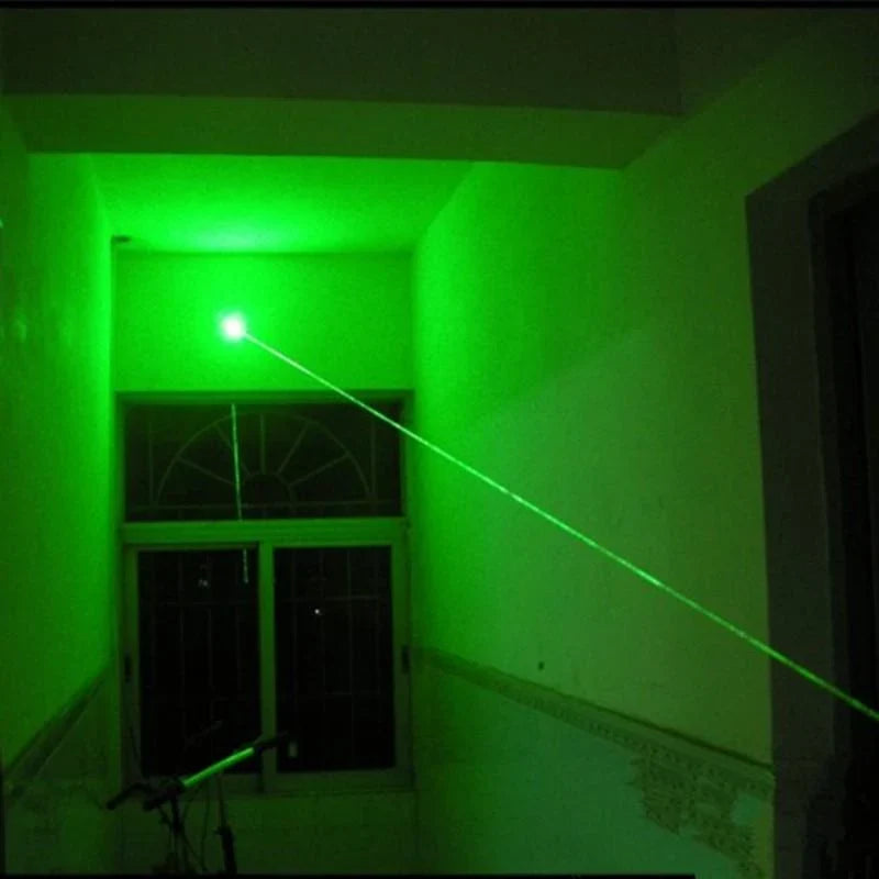 Daylight-Visible High-Performance Green Laser Pointer (Aluminum Housing)