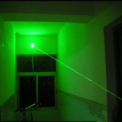 Daylight-Visible High-Performance Green Laser Pointer (Aluminum Housing)