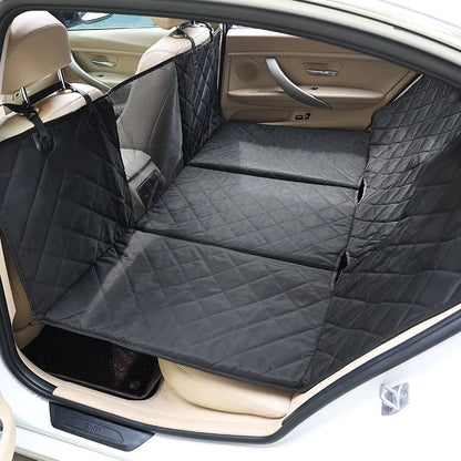 Car Seat Cover for Dogs – Water-Repellent Rear Seat Protection