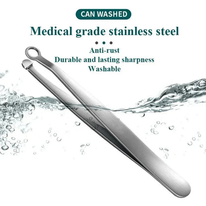 Stainless Steel Nose Hair Scissors with Rounded Tip