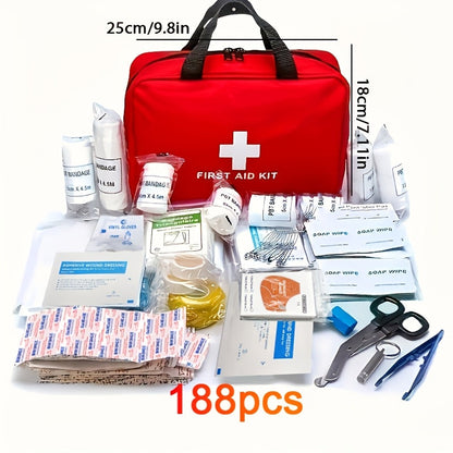 First Aid Kit for Outdoor, Travel & Car