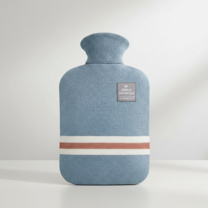 2L Hot Water Bottle with Knit Cover