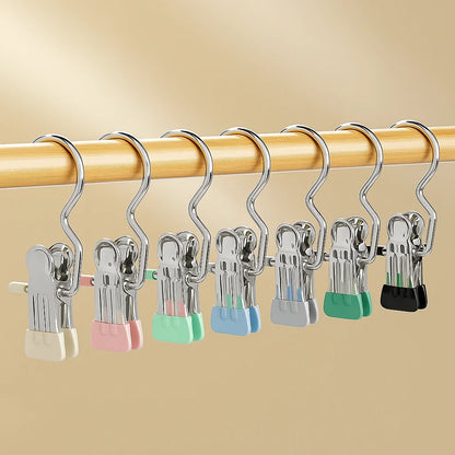 FlexiClip™ — Rust-free Gentle Hold for Flawless Laundry, Anytime and Anywhere