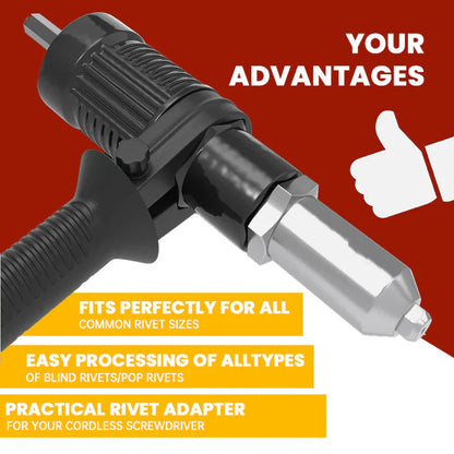 Rivet Tool Adapter for Cordless Drill – SpeedRivet