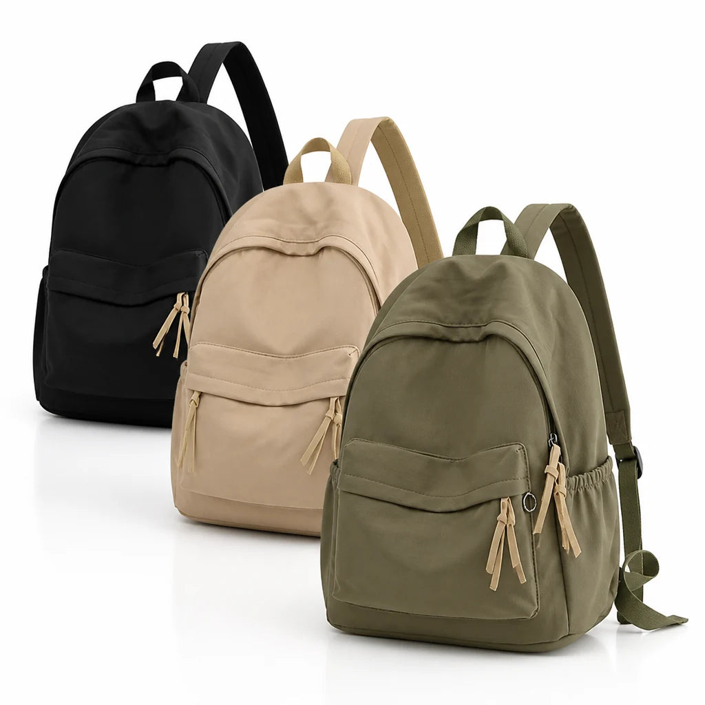 Durable Fabric Multi-Pocket Backpack for Laptop
