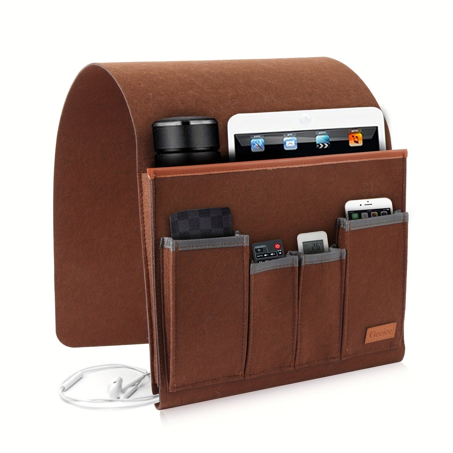 Sofa Armrest Organizer 5 Compartments