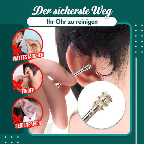 WaxOff Ear Care Tool with Spiral
