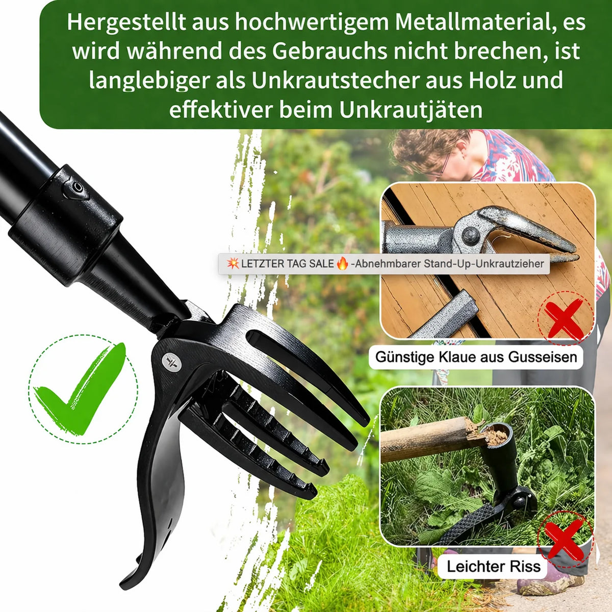 GardenMaster™ — Finally Weed-Free and Pain-Free Gardening