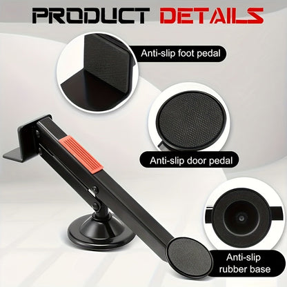 Door opener with foot pedal 360° rotatable