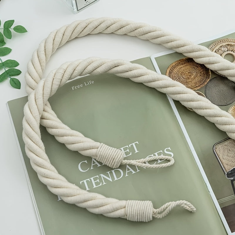 Retro Rope Door Stopper — No Drilling Required