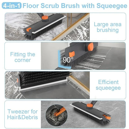 TurboScrub Cleaning Brush with 360° Head