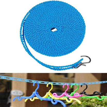 Portable Clothesline for Indoor and Outdoor Use