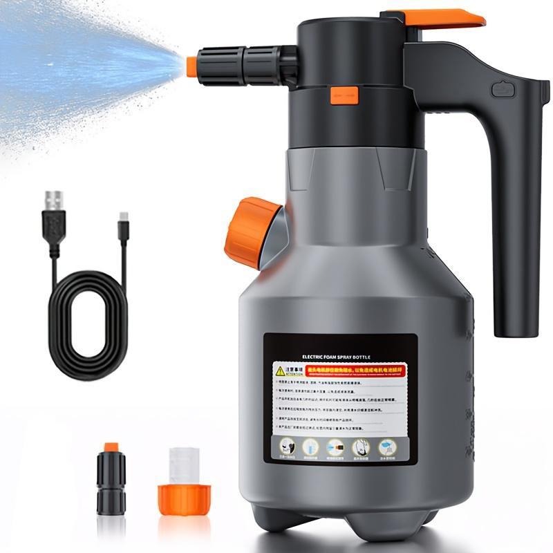 Electric Foam Spray Bottle 2L USB Rechargeable