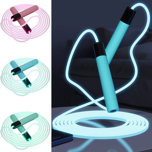 FlashPulse LED Skipping Rope with Ergonomic Handles