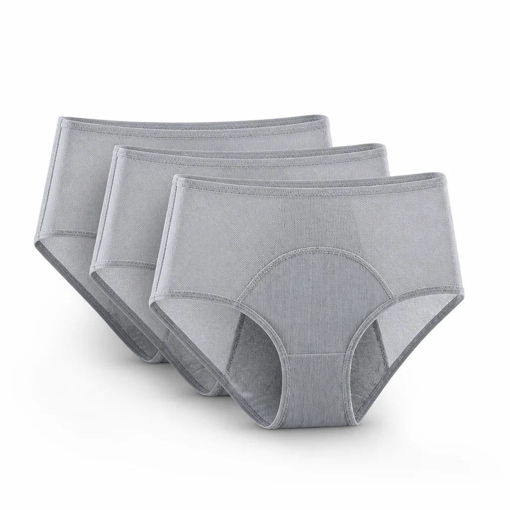 360° Leak-Proof, Triple-Layer High-Waist Period Underwear