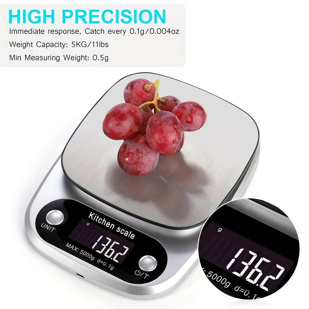 Digital Kitchen Scale Stainless Steel