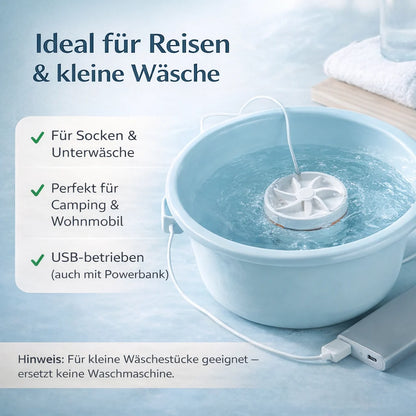 WashWiz™ – Turns Any Container into a Washing Machine
