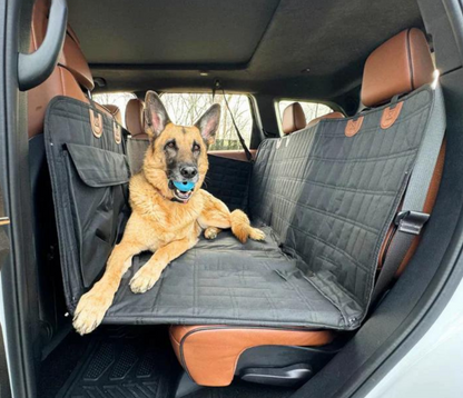 Car Seat Cover for Dogs – Water-Repellent Rear Seat Protection