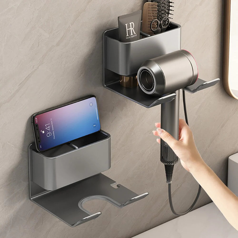 Wall Mount for Hair Care Accessories