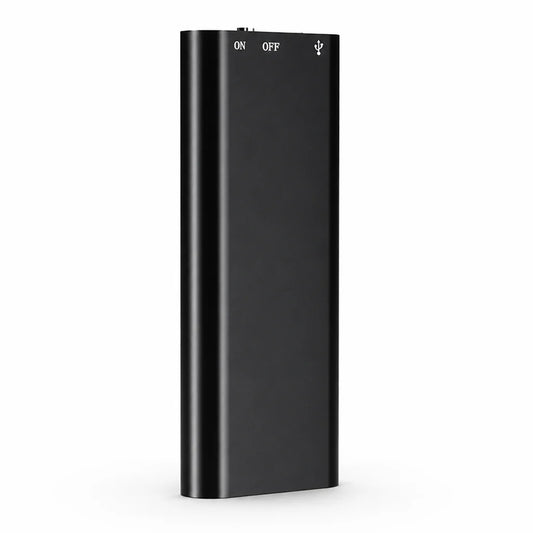 Pocket-Sized Aluminum Voice-Activated Recorder