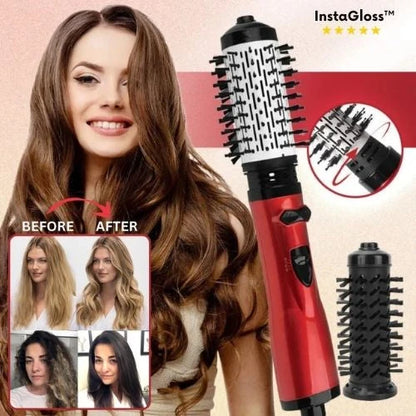 InstaGloss Hot Air Brush 3-in-1 Hair Styler