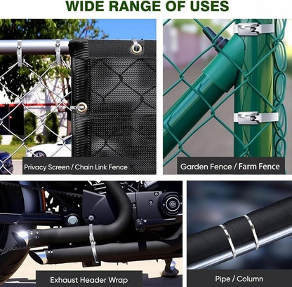 Stainless Steel Cable Tie Gun with 100 Cable Ties