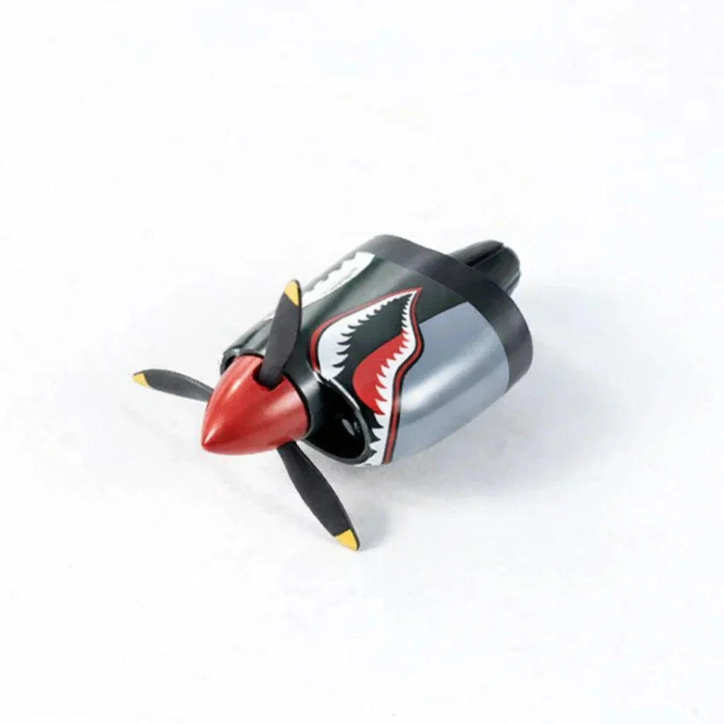 AeroLegend™ — Bring Your Car to Life and Turn Heads with Rotating Airplane Charm!